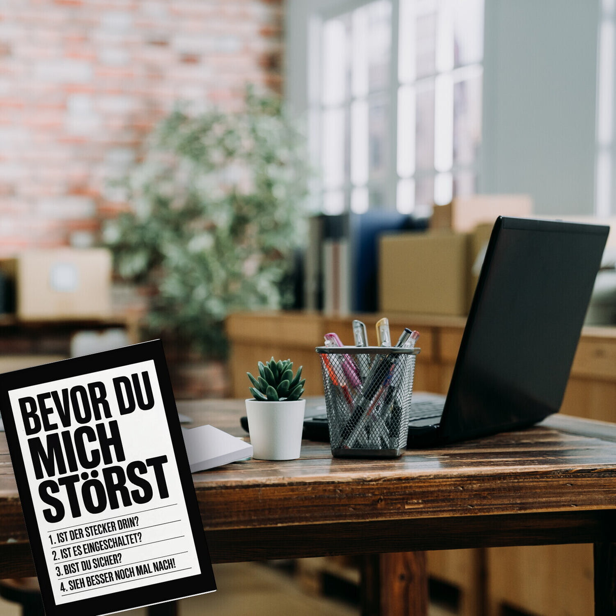 Bevor du mich störst Souvenir Souvenir Magnet für IT-Profis