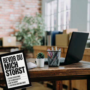 Bevor du mich störst Souvenir Souvenir Magnet für IT-Profis