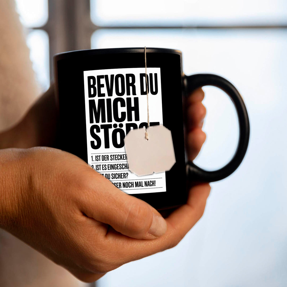 Bevor du mich störst Tasse für IT-Profis