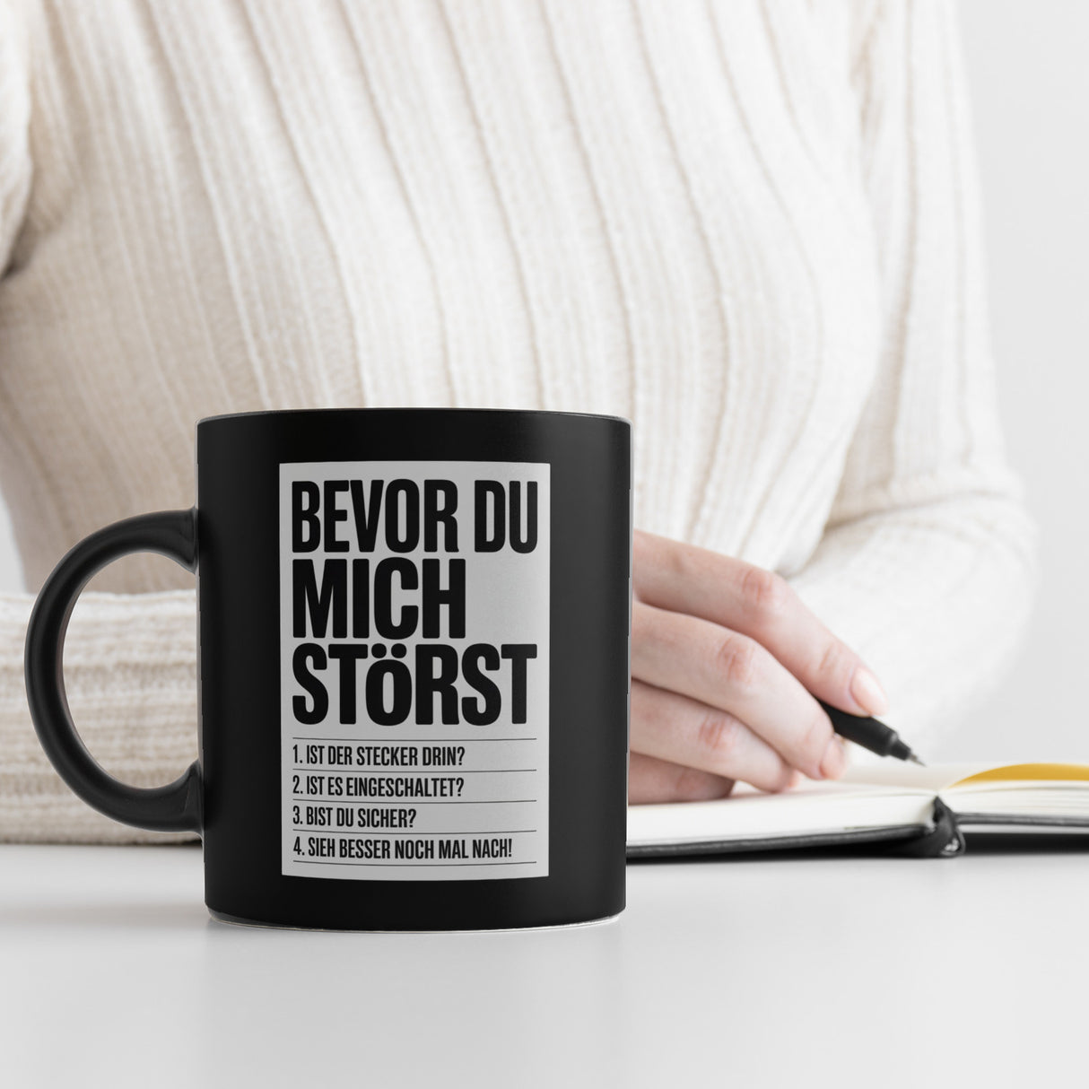 Bevor du mich störst Tasse für IT-Profis