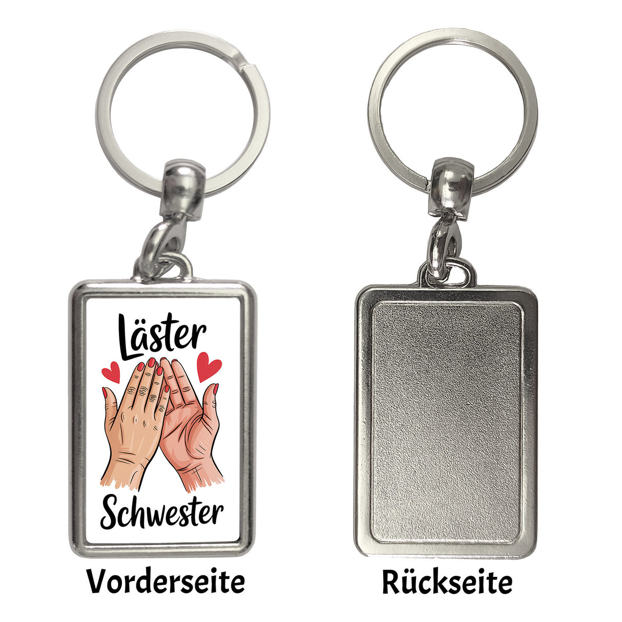 Läster Schwester Schlüsselanhänger für die beste Freundin
