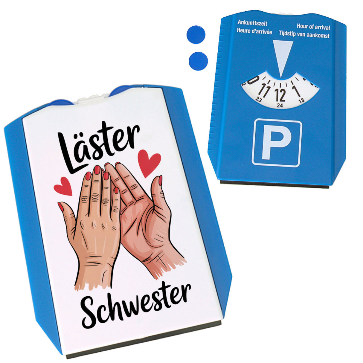 Läster Schwester Parkscheibe für die beste Freundin