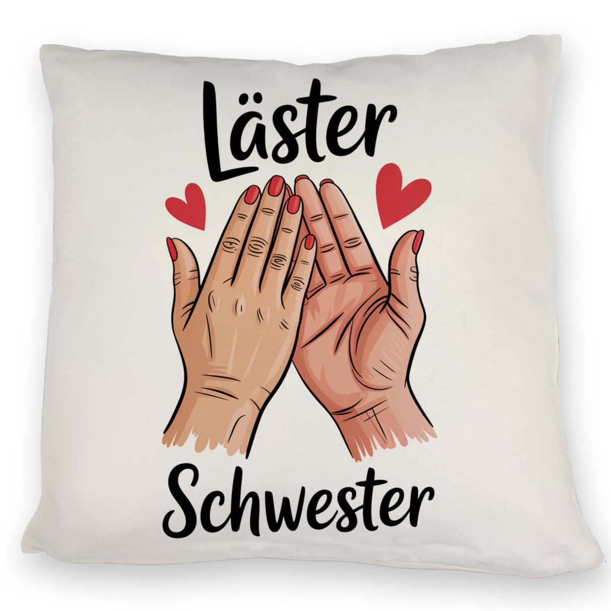 Läster Schwester Kissen für die beste Freundin