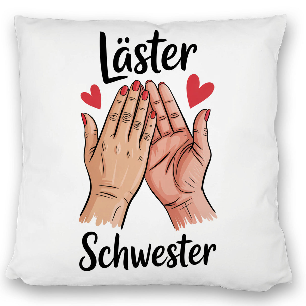 Läster Schwester Kissen für die beste Freundin