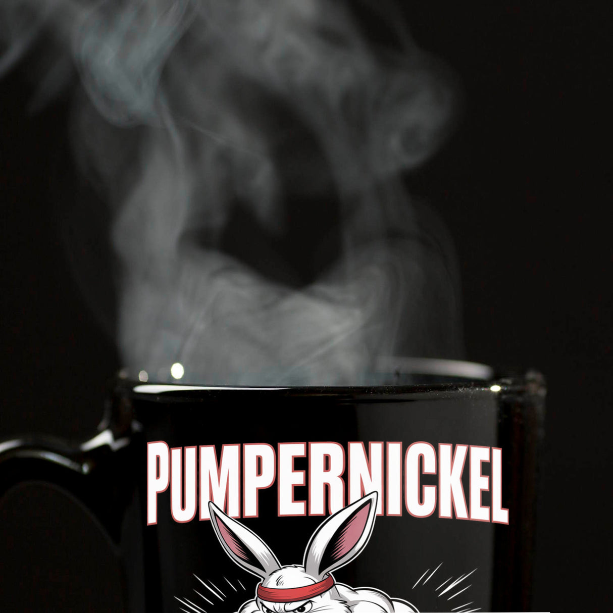 Fitness-Hase Pumpernickel Tasse für Fitnessfreaks