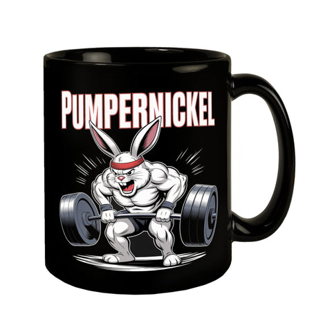Fitness-Hase Pumpernickel Tasse für Fitnessfreaks