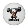 GYMPANSE Fitness Souvenir Magnet Schimpanse mit Hantel