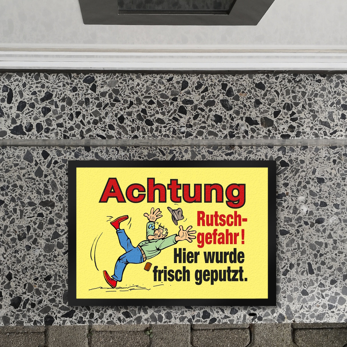 Rutschiger Boden Fußmatte in 35x50 cm
