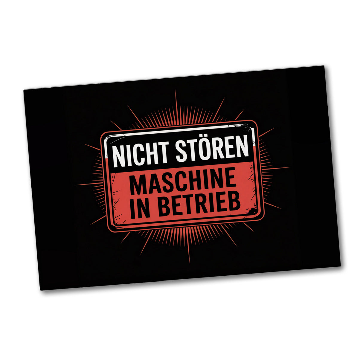 Maschine in Betrieb Souvenir Souvenir Magnet - Nicht stören