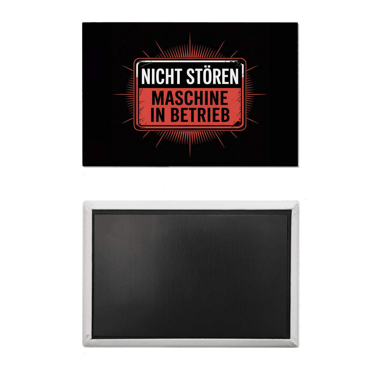 Maschine in Betrieb Souvenir Souvenir Magnet - Nicht stören