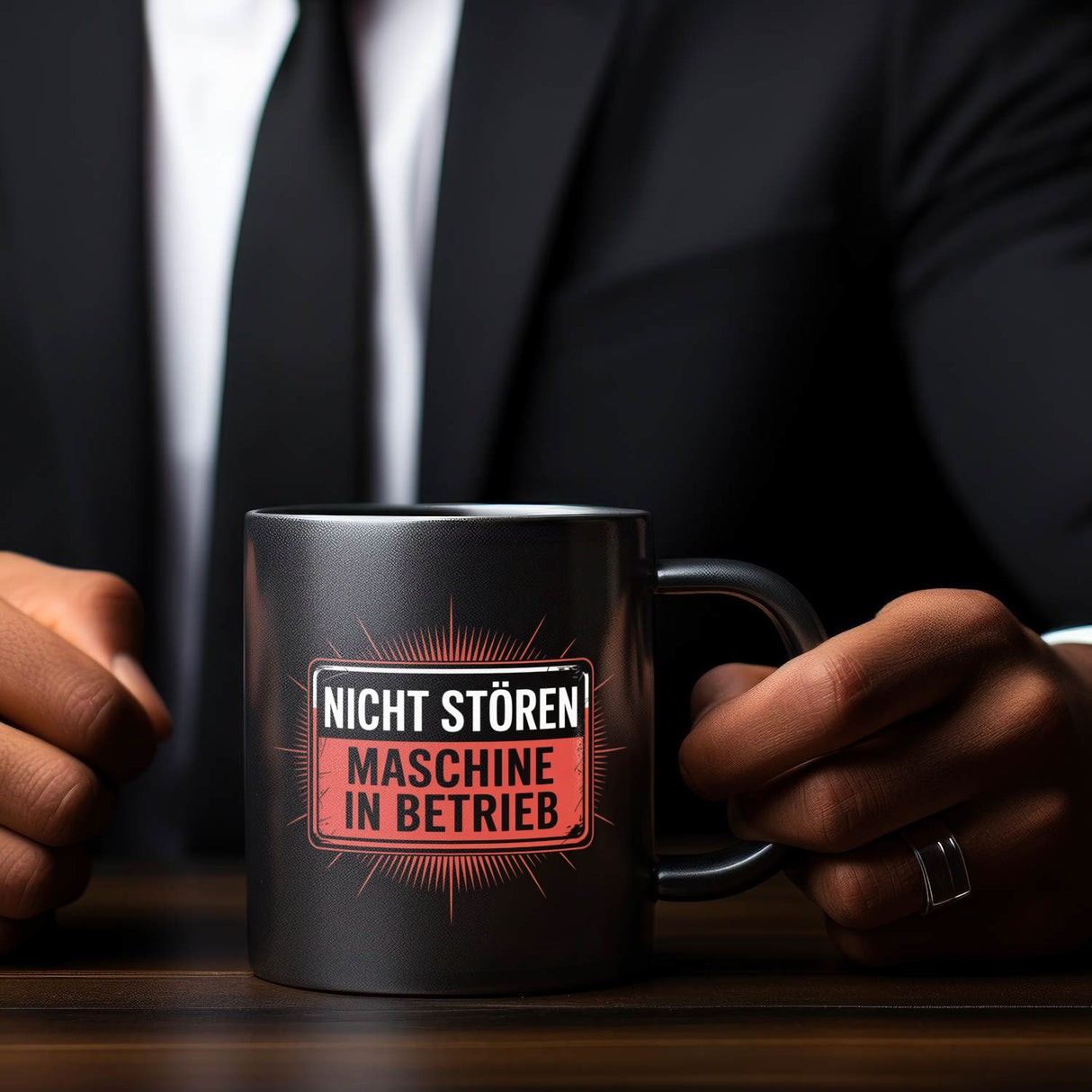 Maschine in Betrieb Tasse - Nicht stören