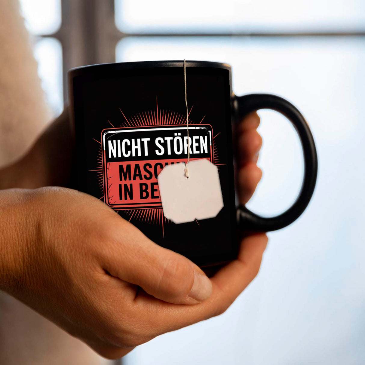 Maschine in Betrieb Tasse - Nicht stören