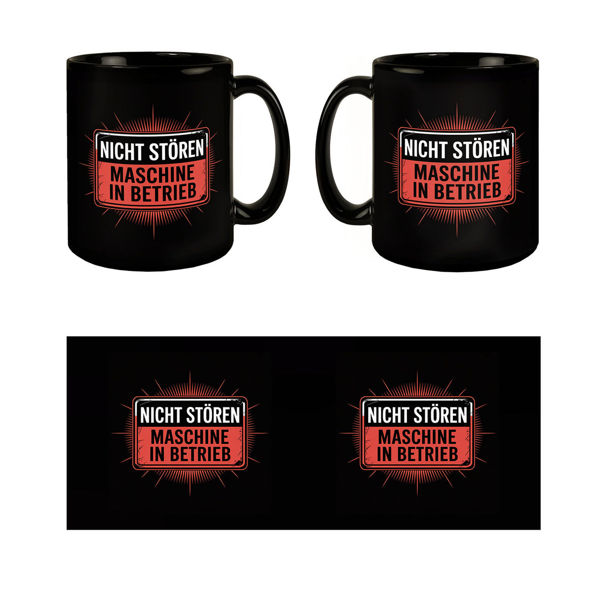 Maschine in Betrieb Tasse - Nicht stören