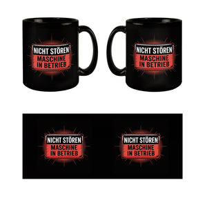Maschine in Betrieb Tasse - Nicht stören