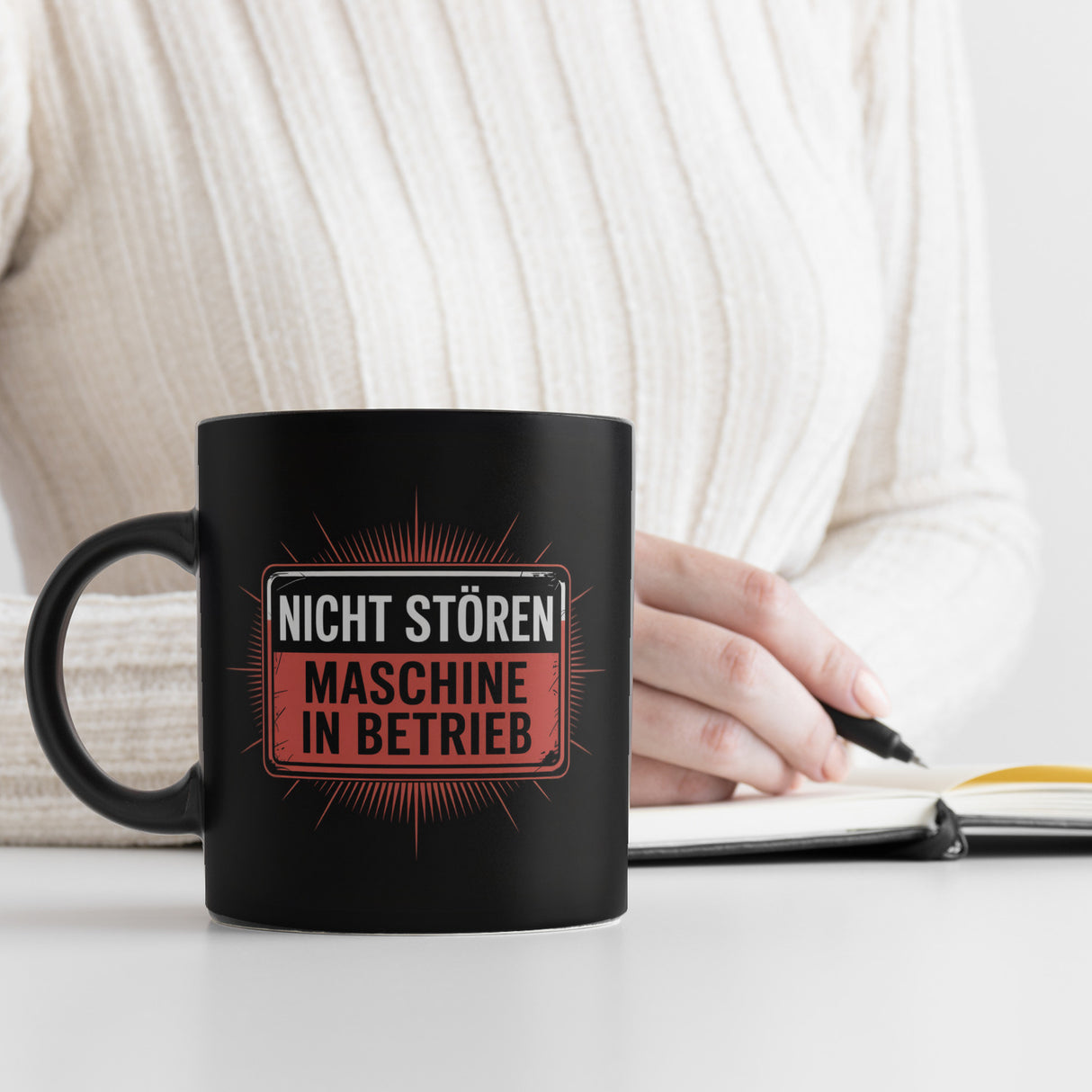 Maschine in Betrieb Tasse - Nicht stören