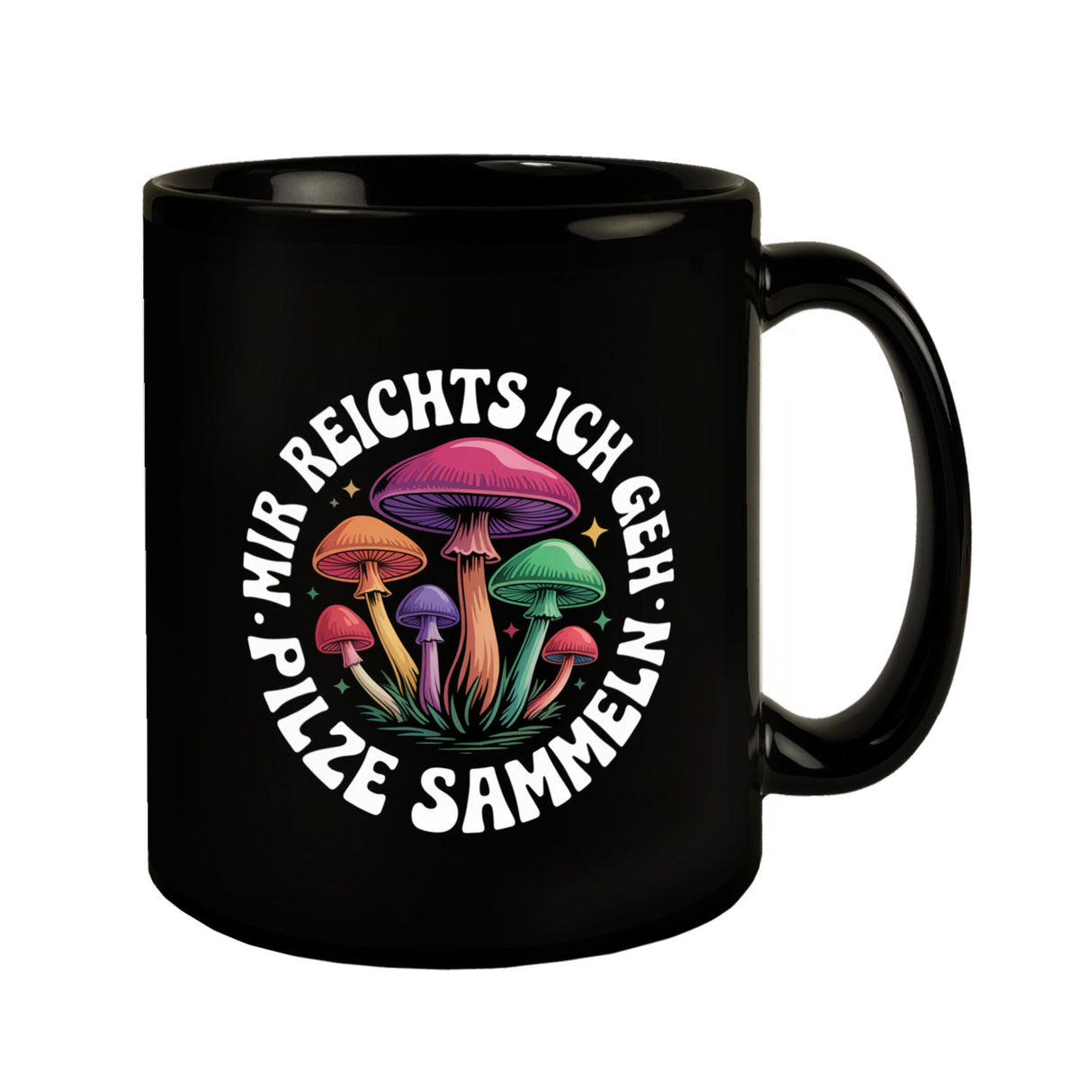 Pilzsammler Tasse - Mir reichts, ich geh Pilze sammeln