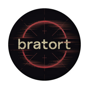 bratort Fadenkreuz Magnet für Hobbyköche und Tatort-Fans