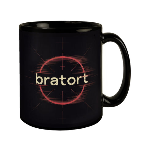 bratort Fadenkreuz Tasse für Hobbyköche und Tatort-Fans