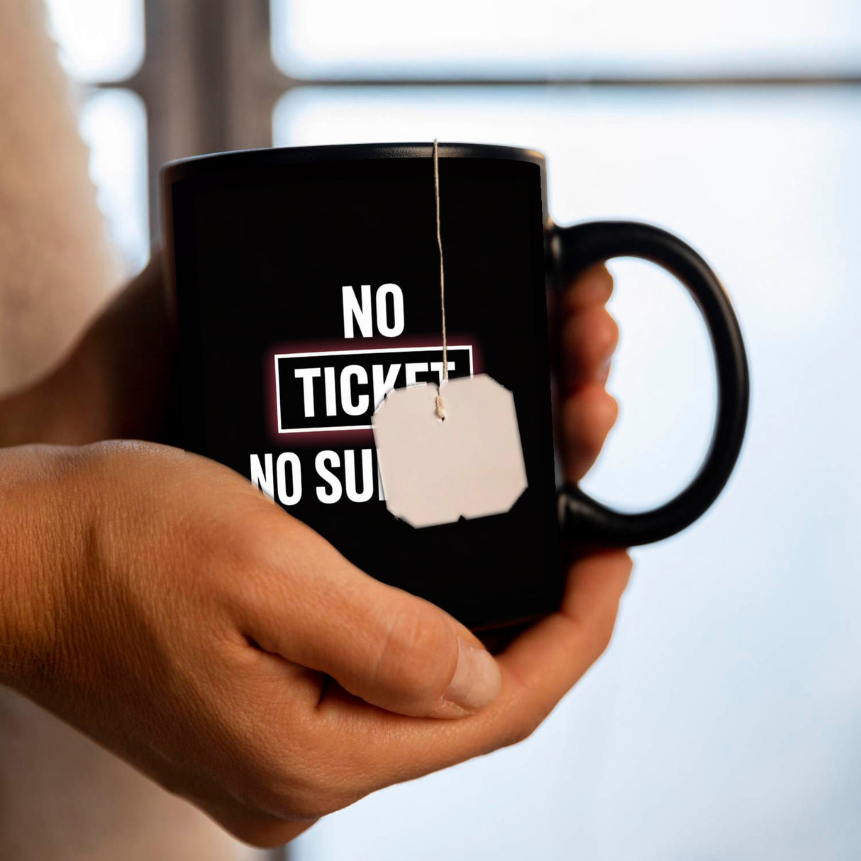 No Ticket No Support Tasse für Informatiker