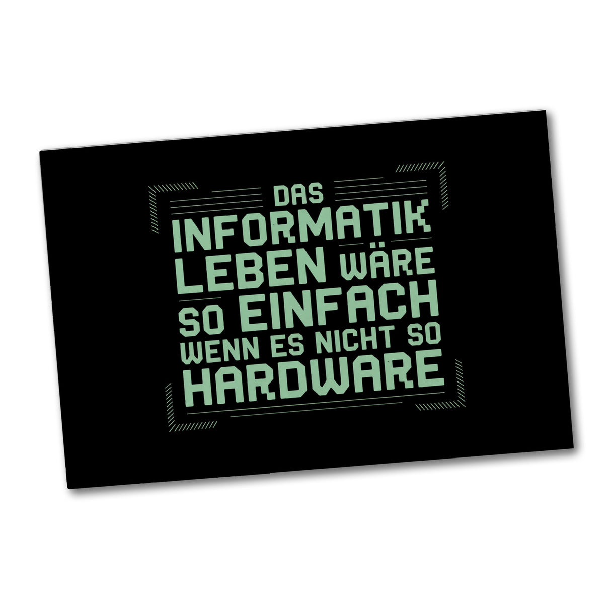 Das Leben nicht so Hardware Souvenir Souvenir Magnet für Informatiker