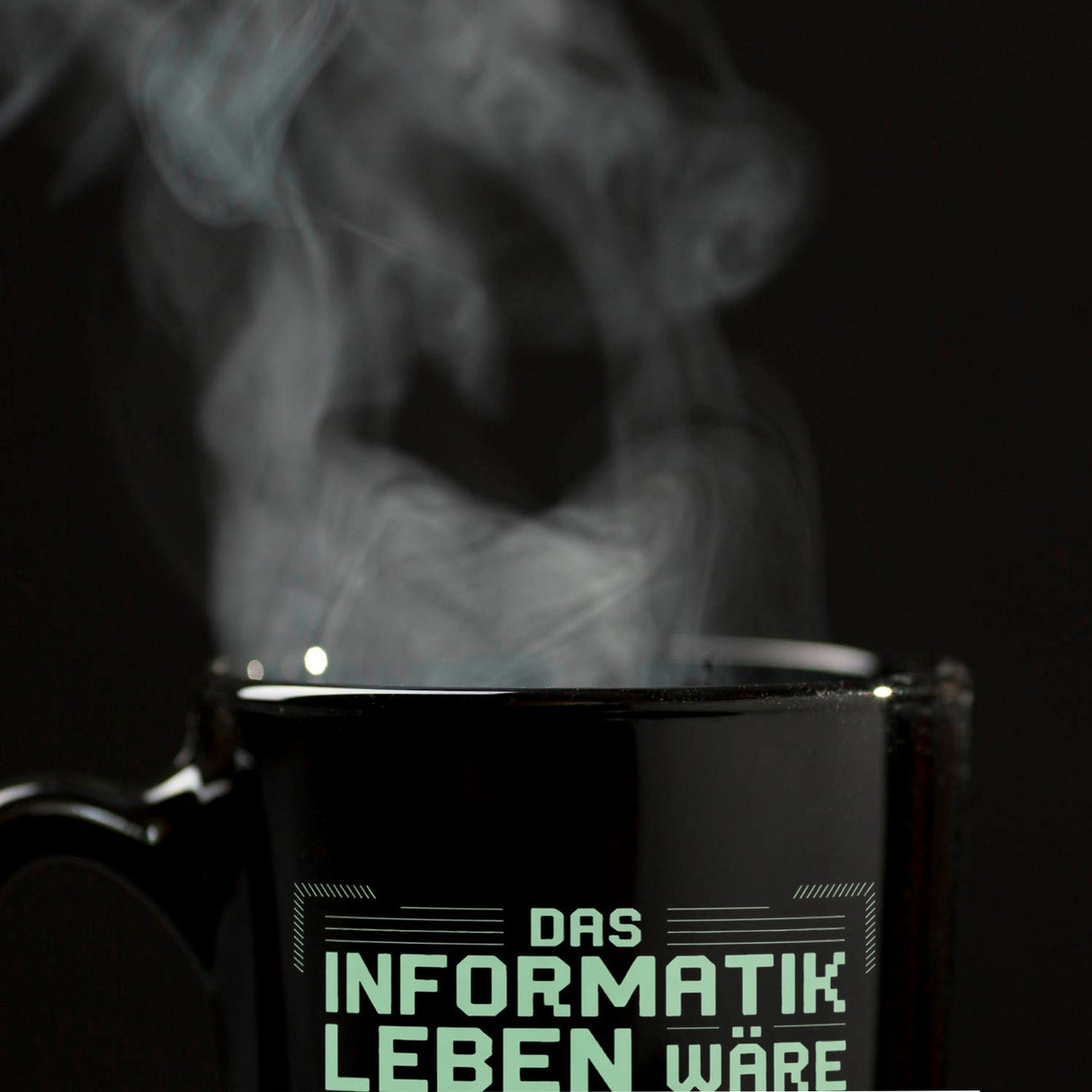 Das Leben nicht so Hardware Tasse für Informatiker