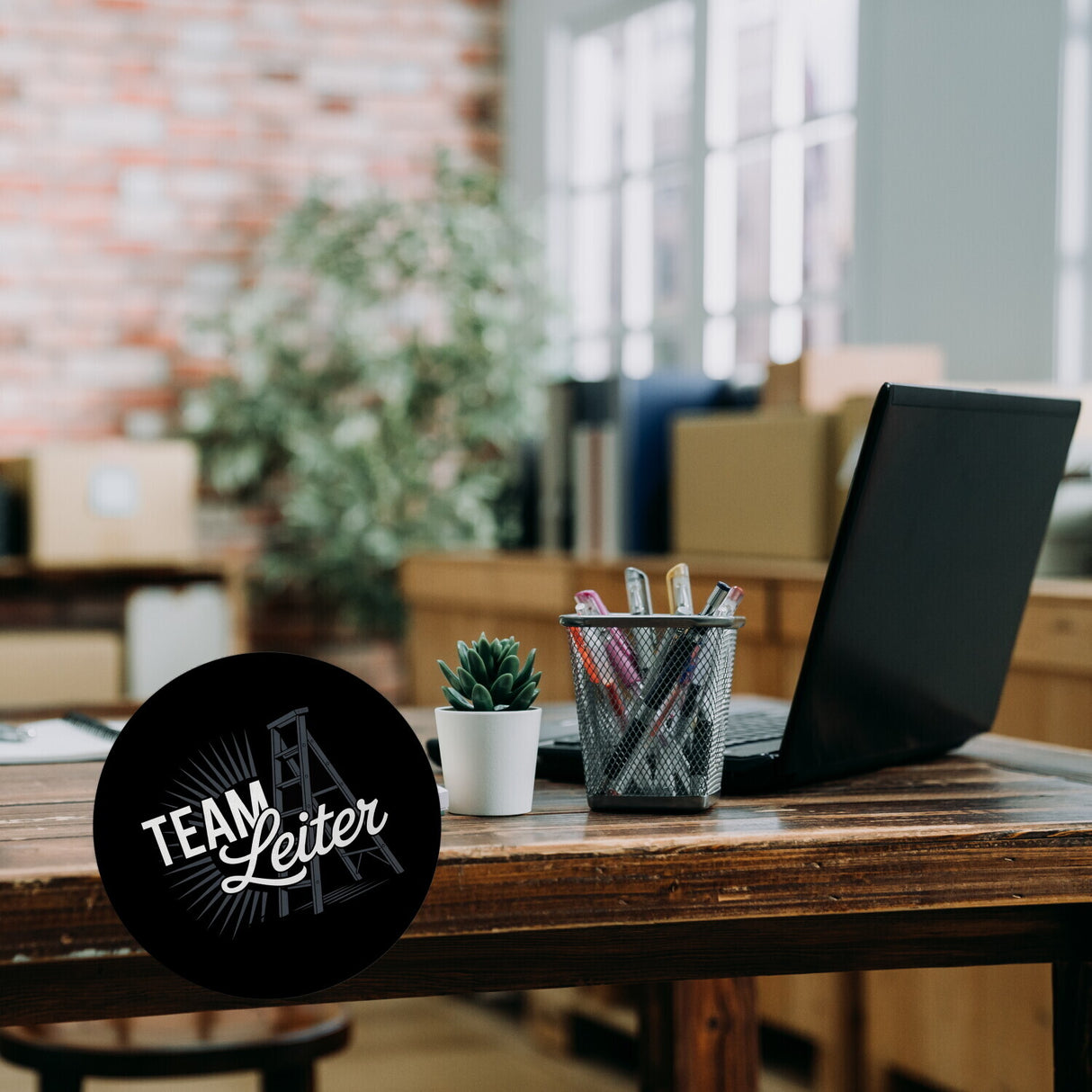 Teamleiter Magnet mit Leiter