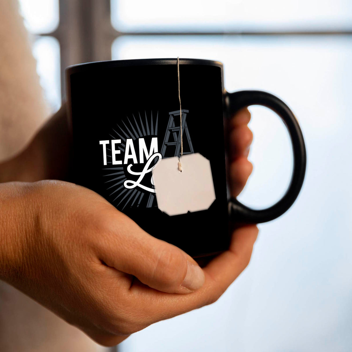 Teamleiter Tasse mit Leiter