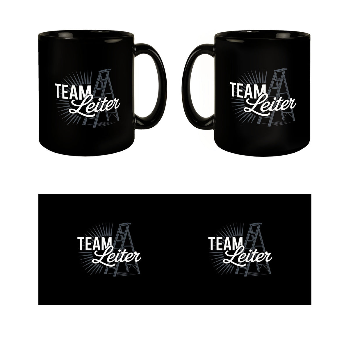 Teamleiter Tasse mit Leiter