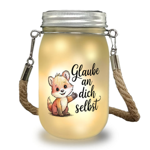 kleiner Fuchs Glaube an dich selbst Solarlicht