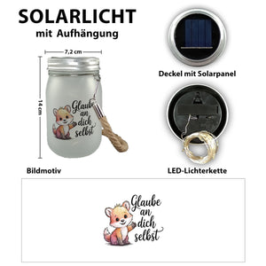 kleiner Fuchs Glaube an dich selbst Solarlicht