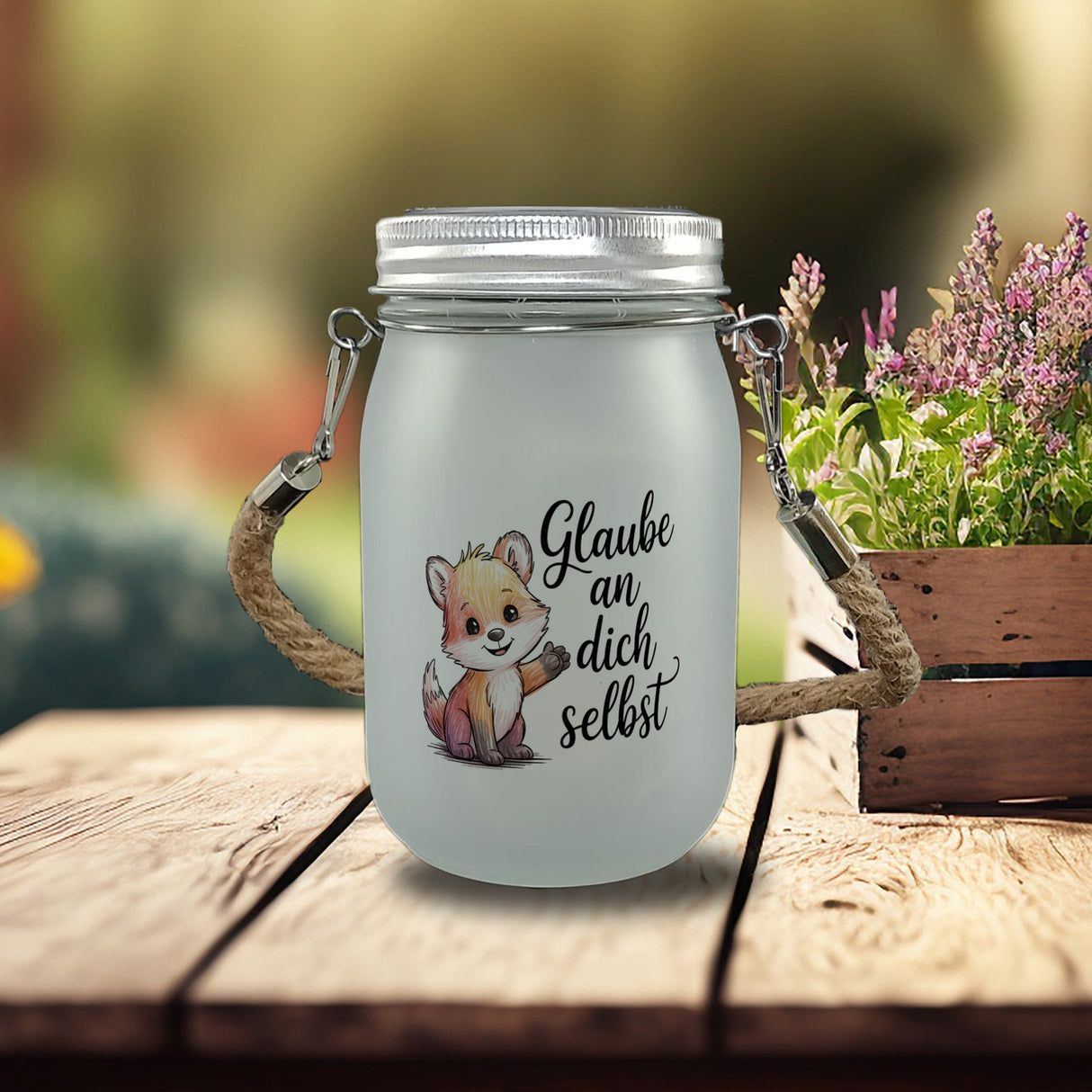 kleiner Fuchs Glaube an dich selbst Solarlicht