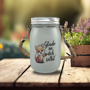 kleiner Fuchs Glaube an dich selbst Solarlicht