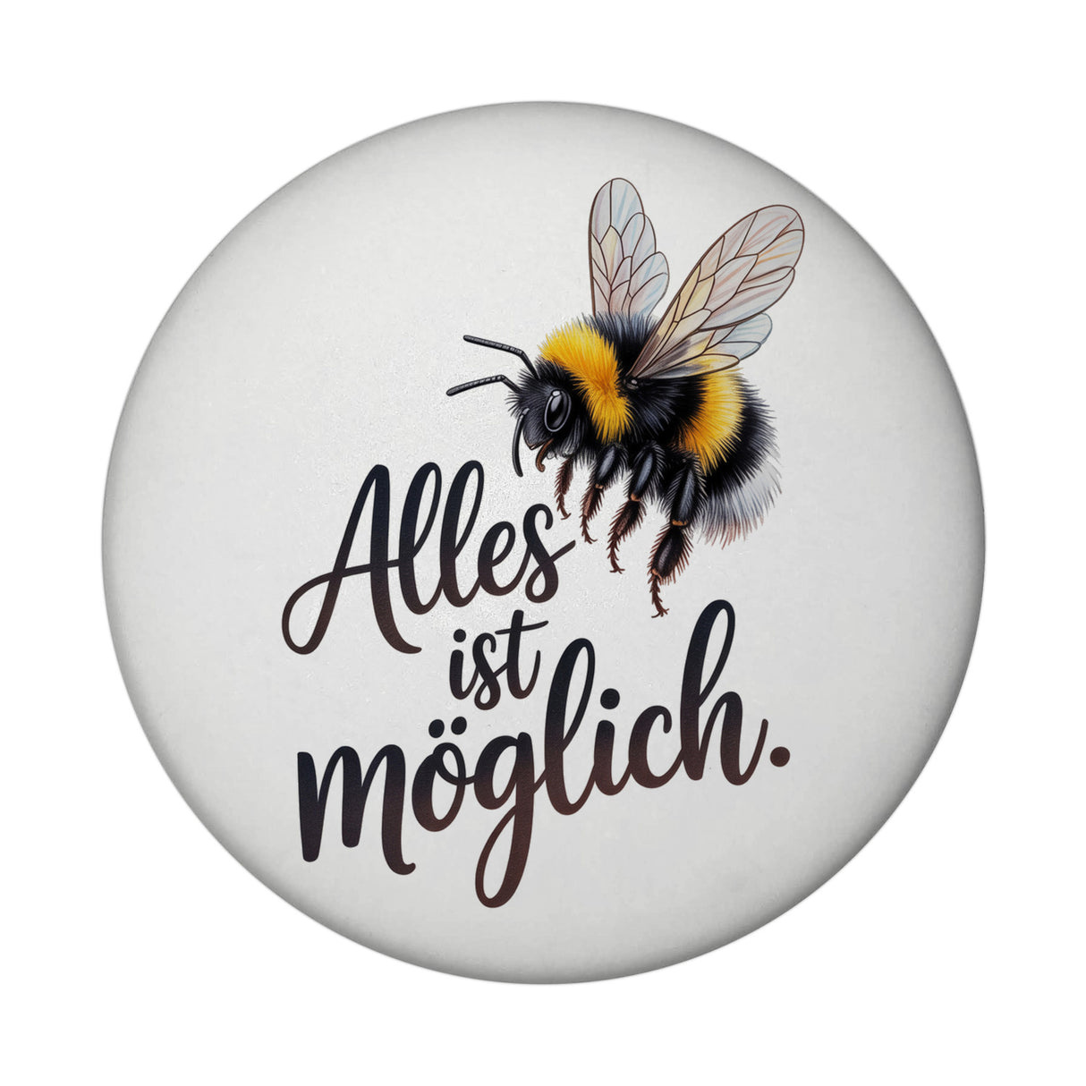 Alles ist möglich Hummel Magnet