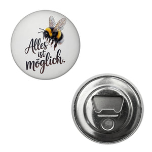 Alles ist möglich Hummel Magnet