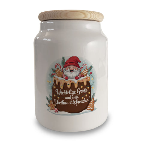 Wichtelige Grüße Weihnachtsfreuden Keksdose Wichtel