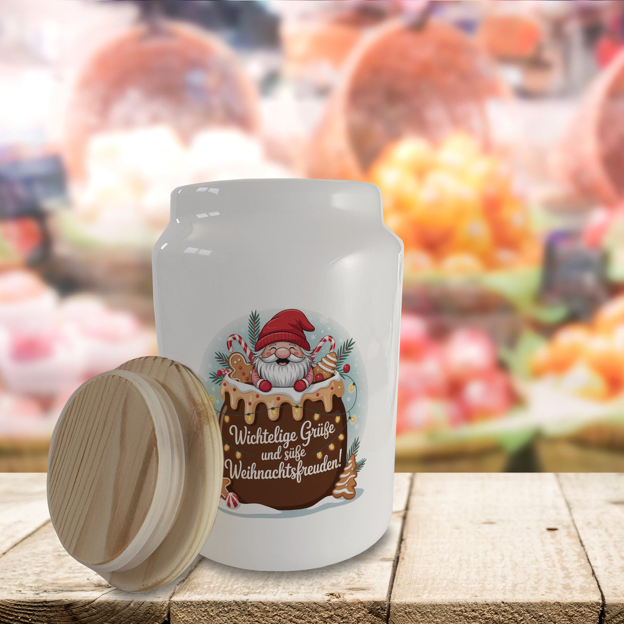 Wichtelige Grüße Weihnachtsfreuden Keksdose Wichtel