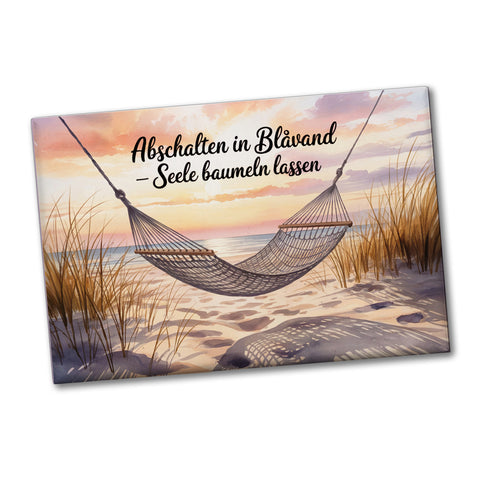 Hängematte - Abschalten in Blåvand Souvenir Souvenir Magnet