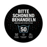 Wäschepflegeetikett Magnet bitte schonend behandeln wird 50