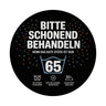 Wäschepflegeetikett Magnet bitte schonend behandeln wird 65
