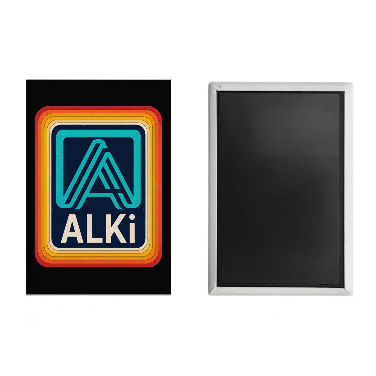 Retro Discounter ALKI Souvenir Magnet für Designliebhaber