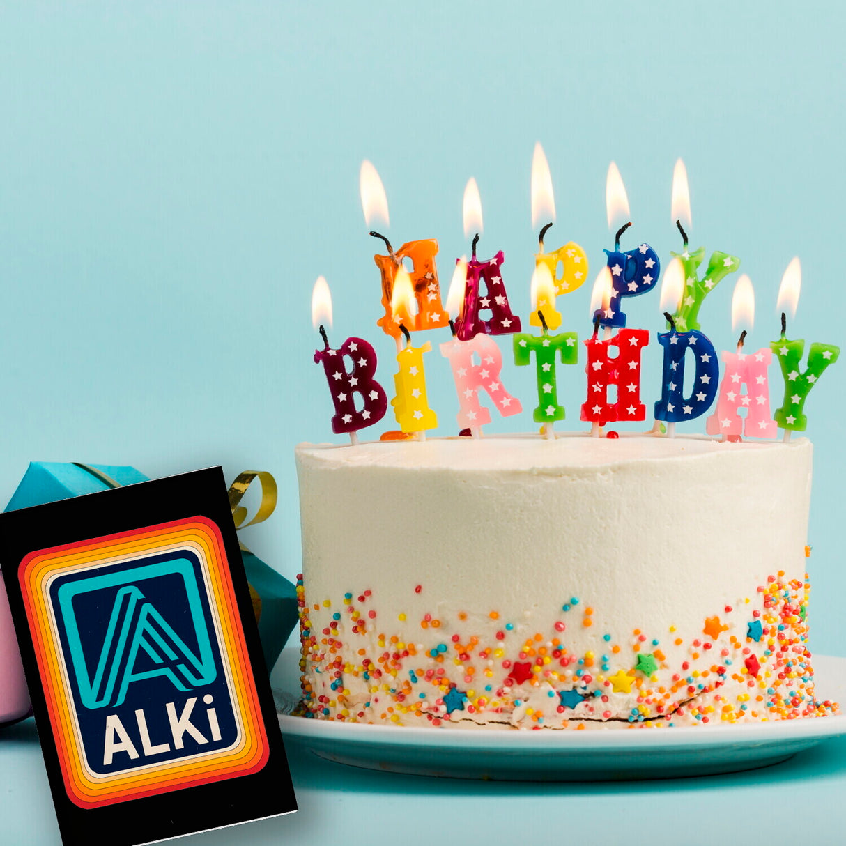 Retro Discounter ALKI Souvenir Magnet für Designliebhaber