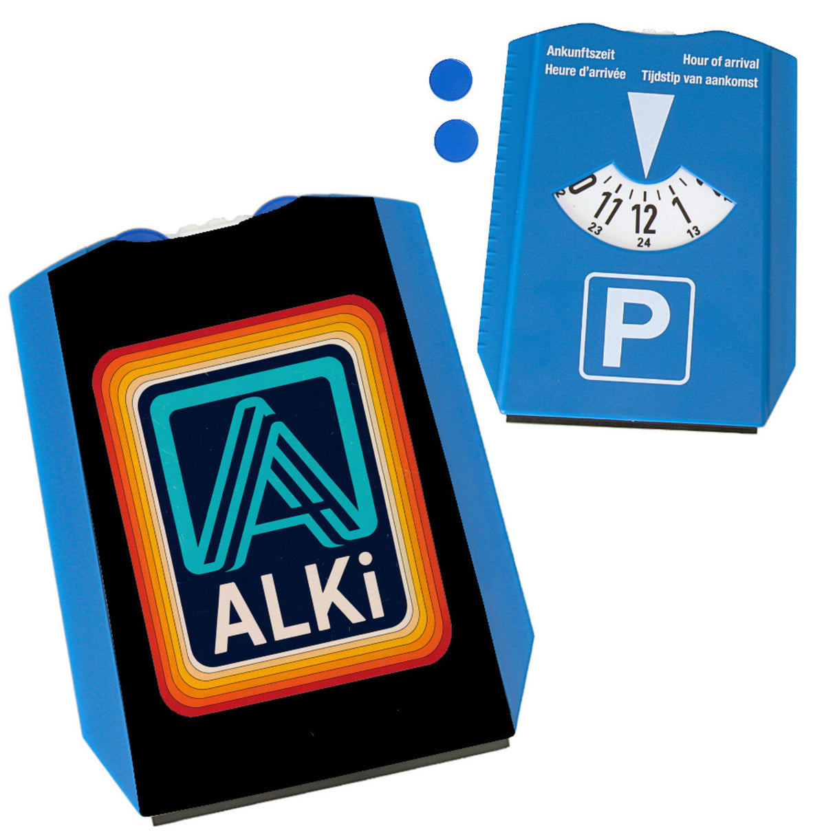 Retro Discounter ALKI Parkscheibe für Designliebhaber