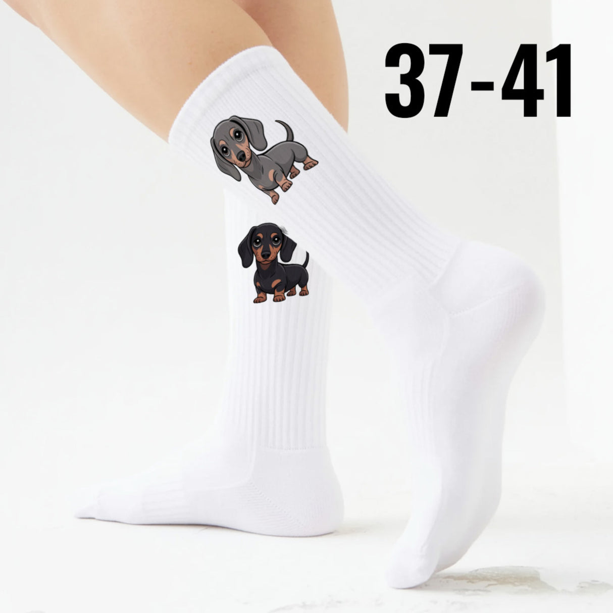epicsocks Dackelliebe Socken in 37-41 im 6er Set in Geschenkdose im 6er Set in Geschenkbox