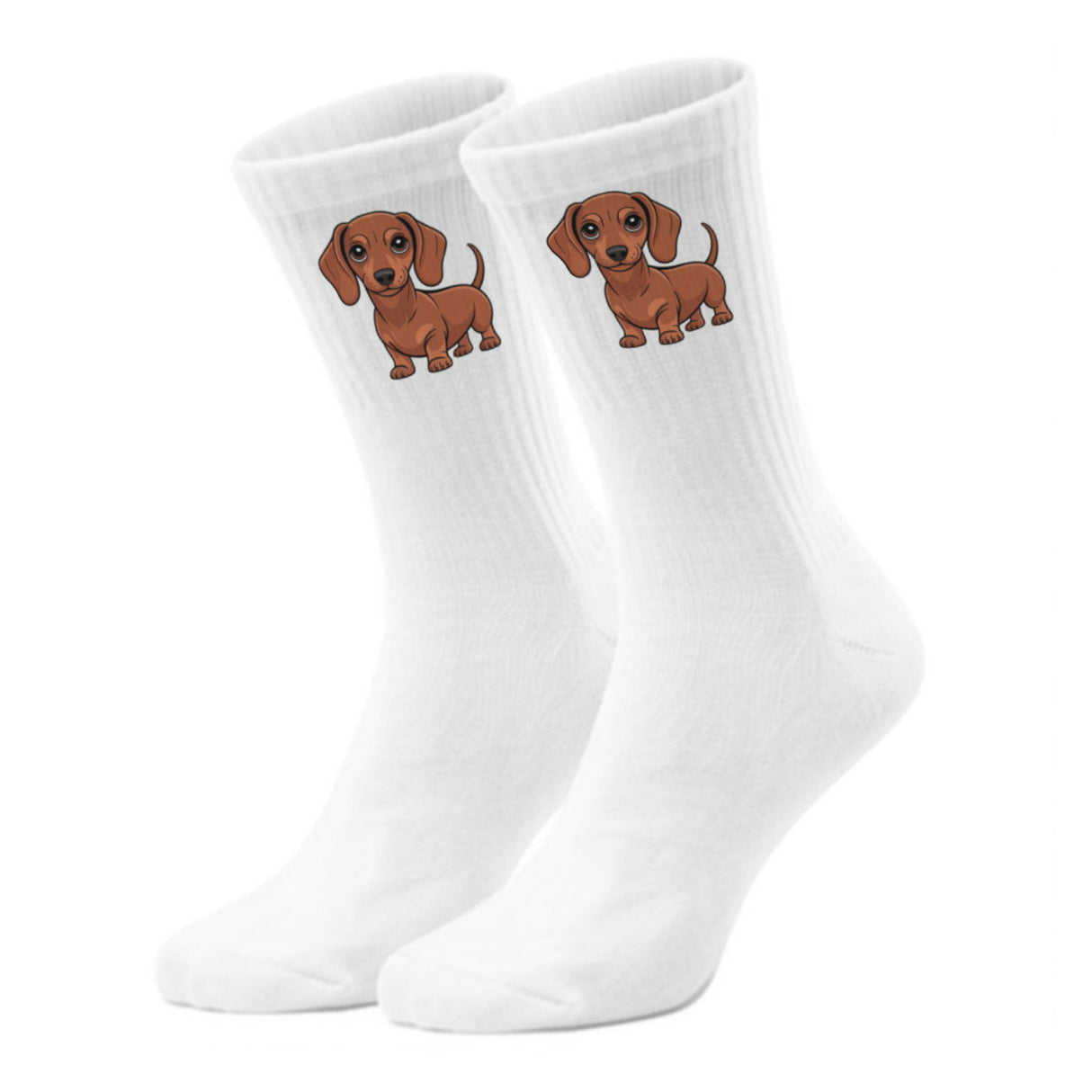 epicsocks Dackelliebe Rotbrauner Dackel Socken in 37-41 im Paar