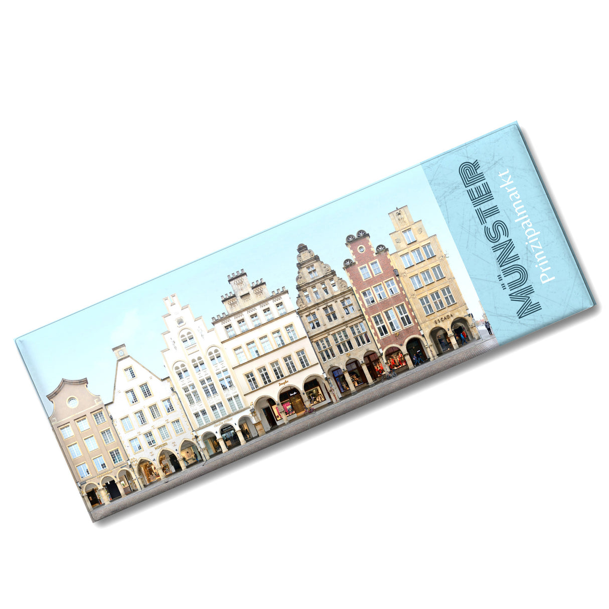 streetline Münster Prinzipalmarkt Panorama Souvenir Magnet