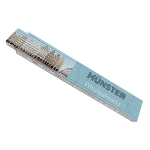 streetline Münster Prinzipalmarkt Meterstab aus Holz