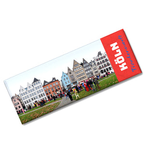 streetline Köln Frankenwerft Panorama Souvenir Magnet