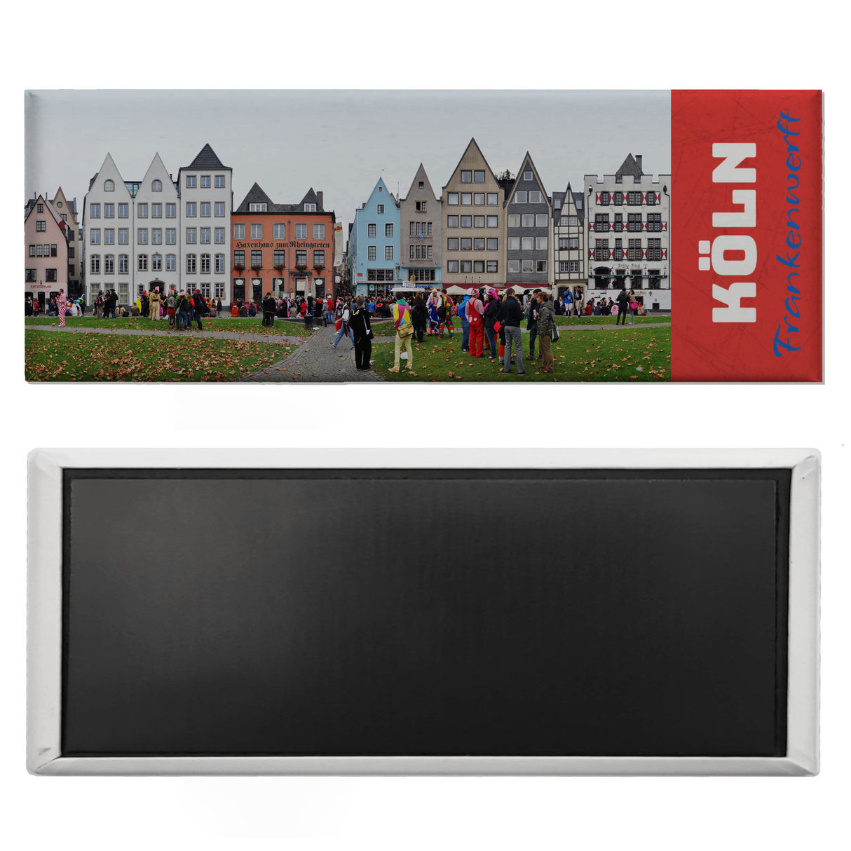 streetline Köln Frankenwerft Panorama Souvenir Magnet