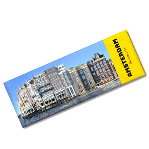 streetline Amsterdam Amstelufer Panorama Souvenir Magnet