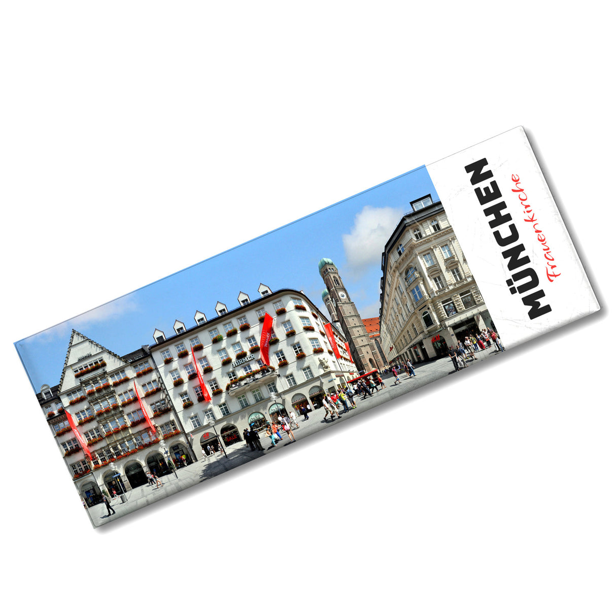 streetline München Frauenkirche Panorama Souvenir Magnet